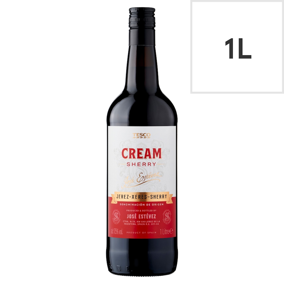 Tesco Cream Sherry 1L