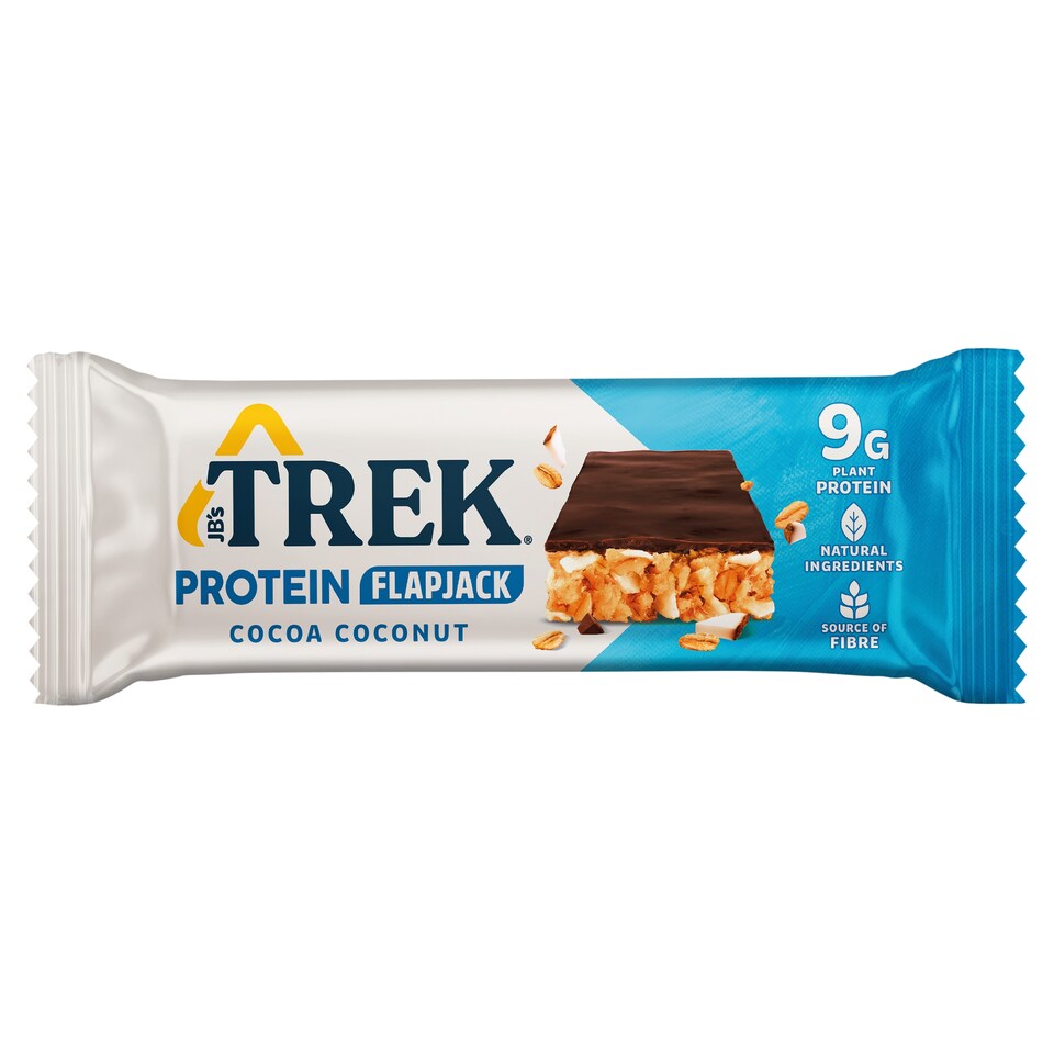 image 1 of Trek Cocoa Coconut Flapjack Bar 50G