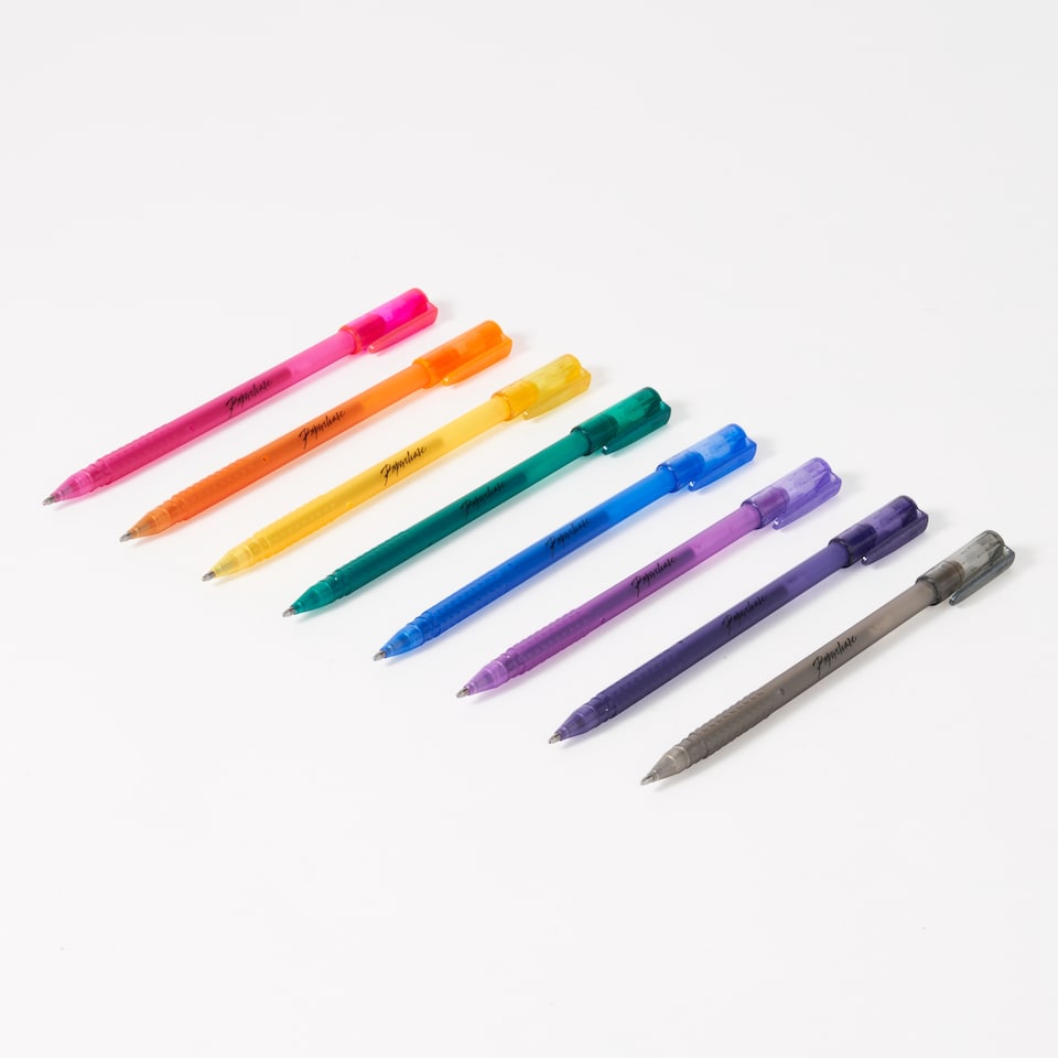 image 1 of Paperchase Magic Forest Set of 8 Glitter Gel Pens