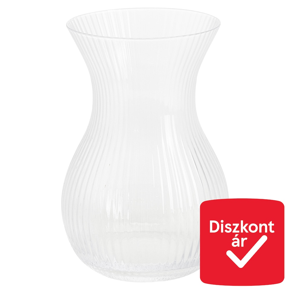 F&F Home Small Ribbed Bouquet Vase