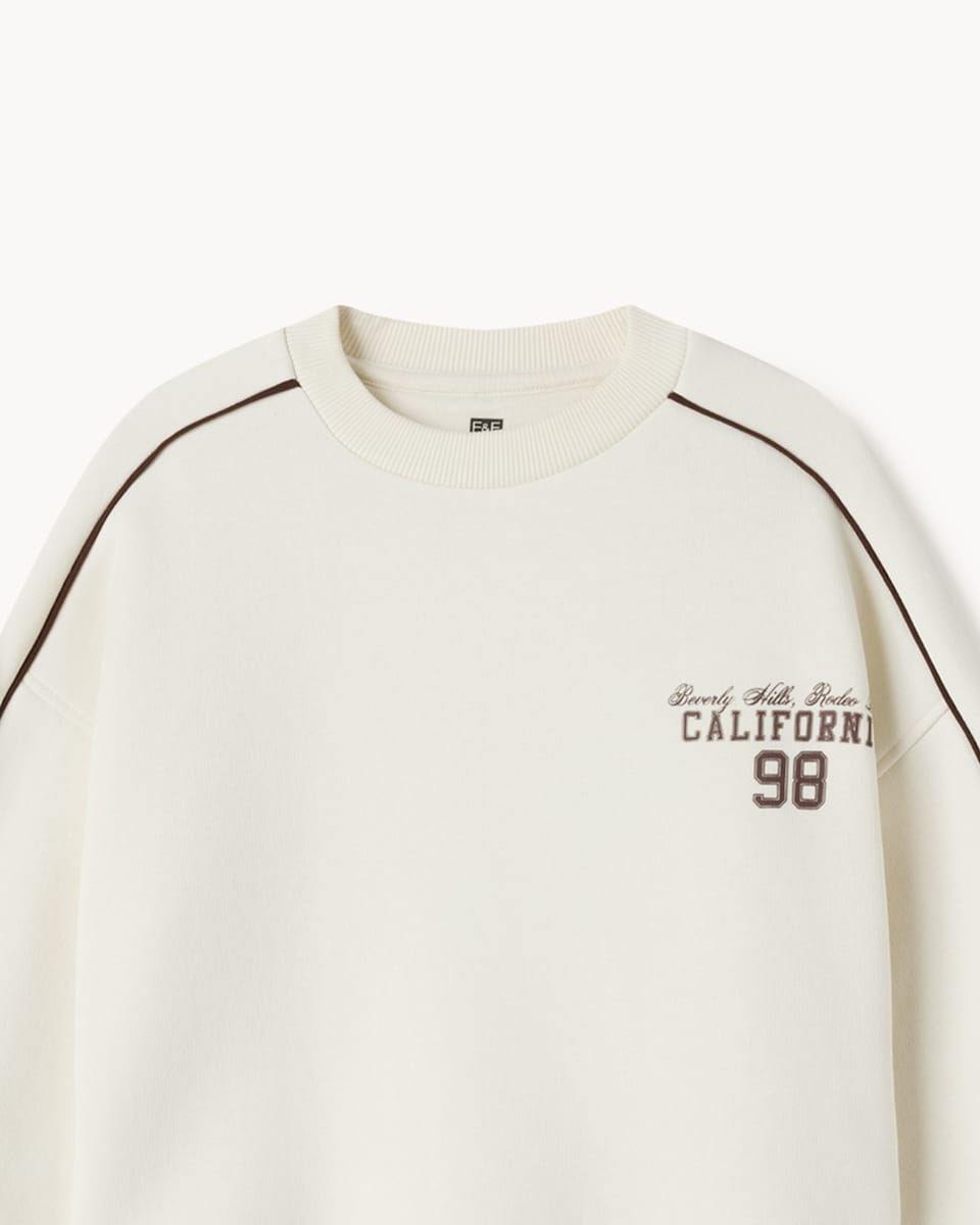 image 1 of F&F Active Girls AFTERCLASS Sweatshirt and Trousers Set in Cream