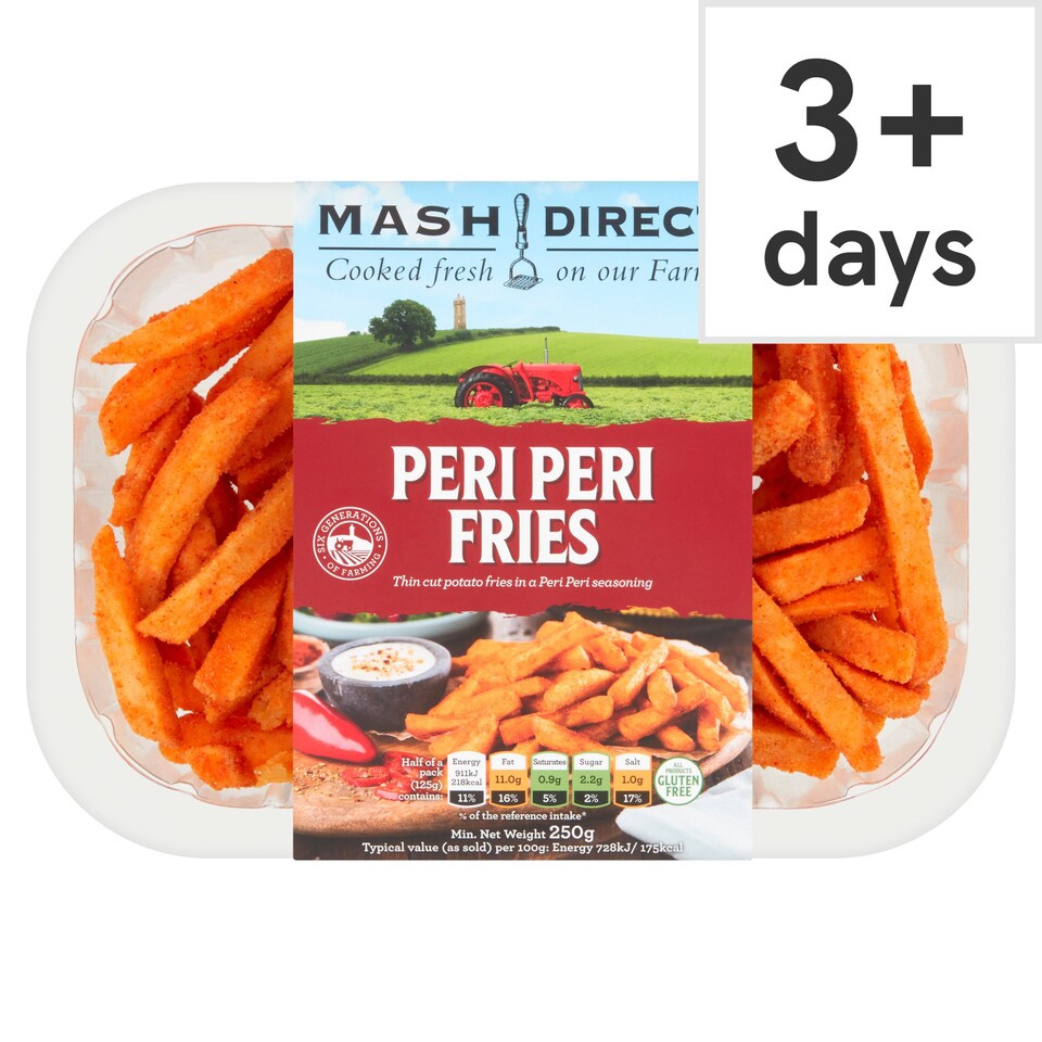 Mash Direct Peri Peri Fries 250G