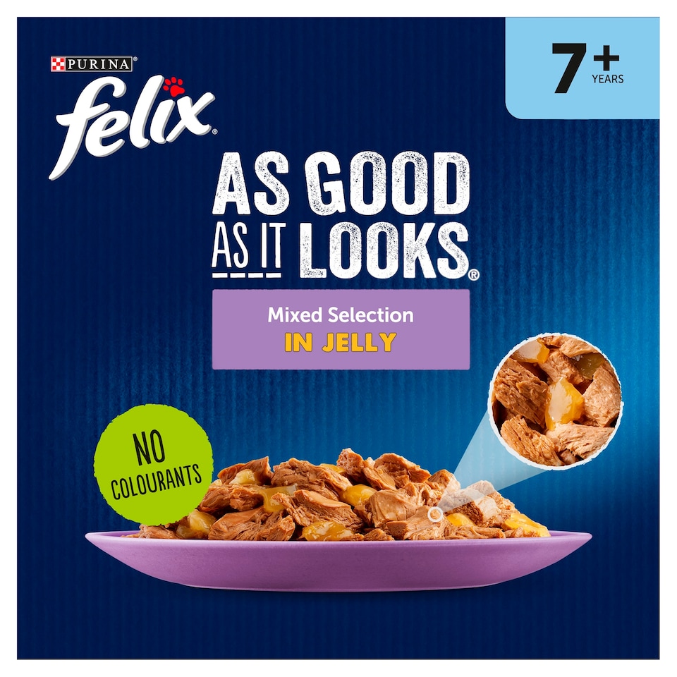 image 1 of Felix As Good As It Looks Senior Pouches 40X100g