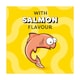 image 4 of Dreamies Cat Treat Biscuits with Salmon 60g
