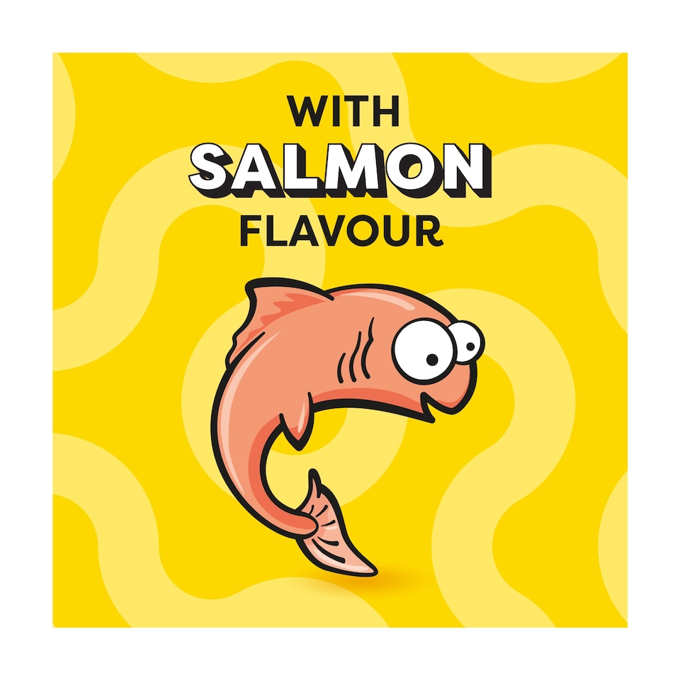 image 1 of Dreamies Cat Treat Biscuits with Salmon 60g