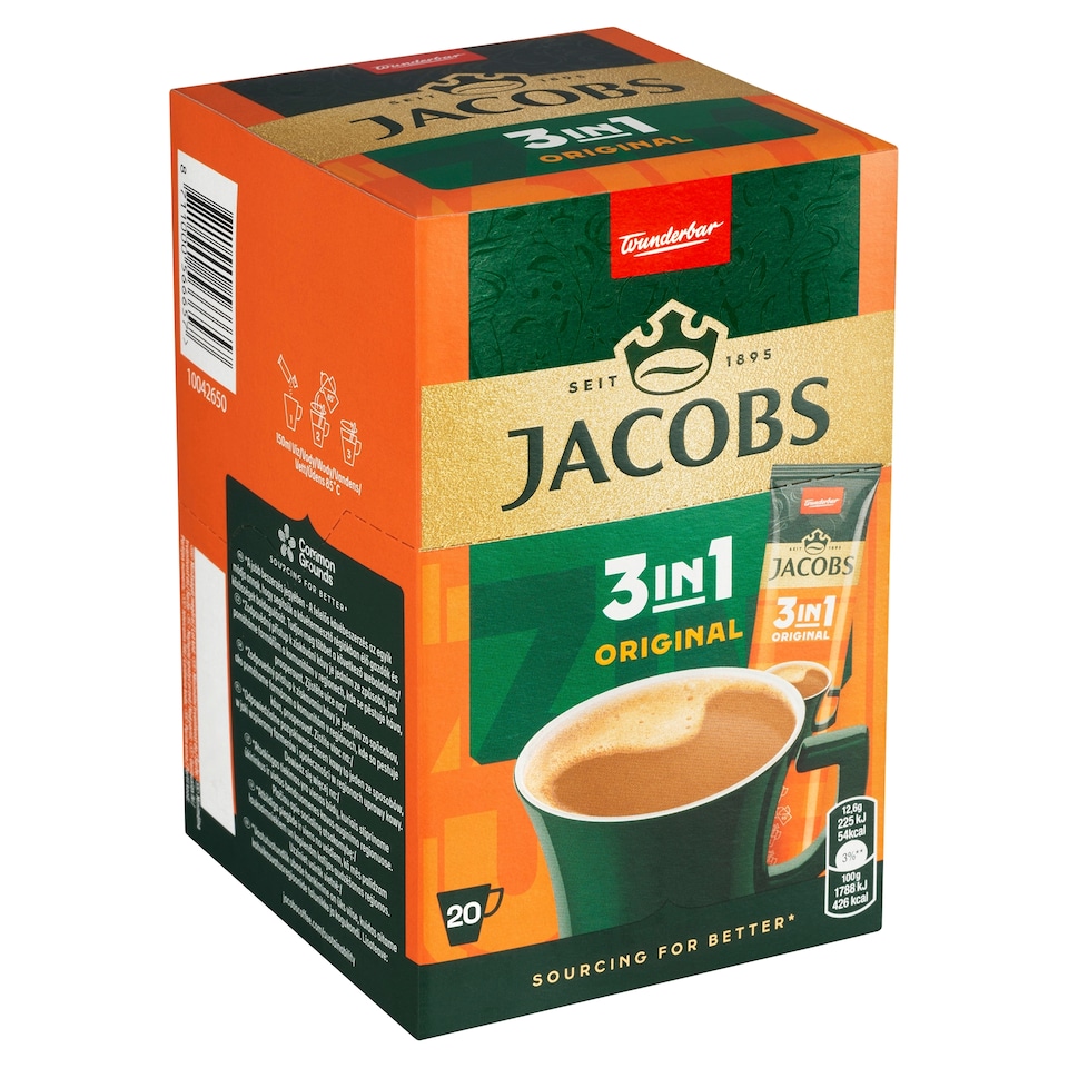 Obrázek 1 pro produkt Jacobs Original 3in1 20 x 12,6g (252g)
