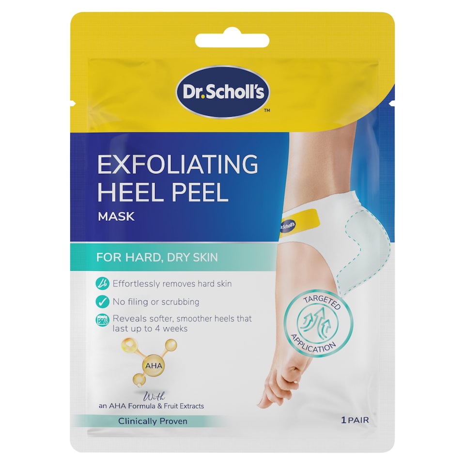 image 1 of Scholl ExpertCare Exfoliating Heel Peel 1 Pair