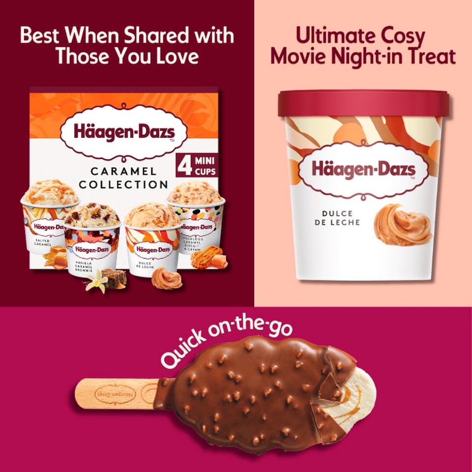 image 1 of Haagen-Dazs Ice Cream - Dulce De Leche 460ml