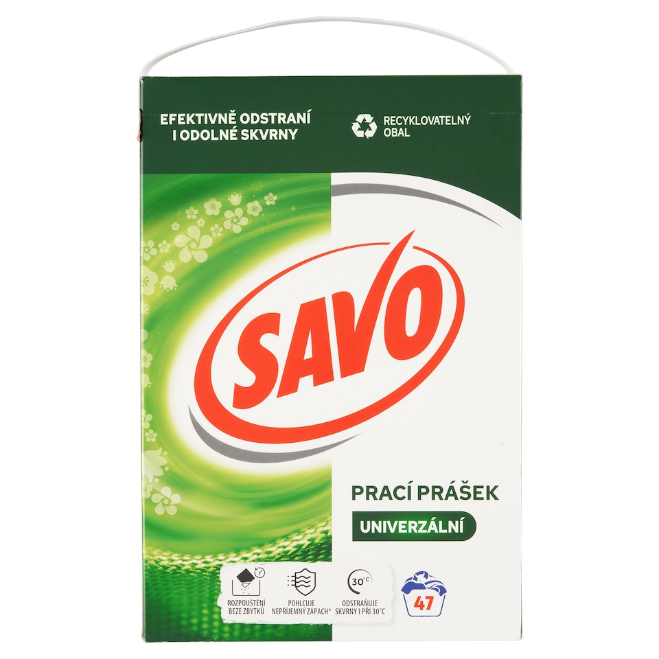 image 1 of Savo Universal Washing Powder 47 Washes 3.29 kg