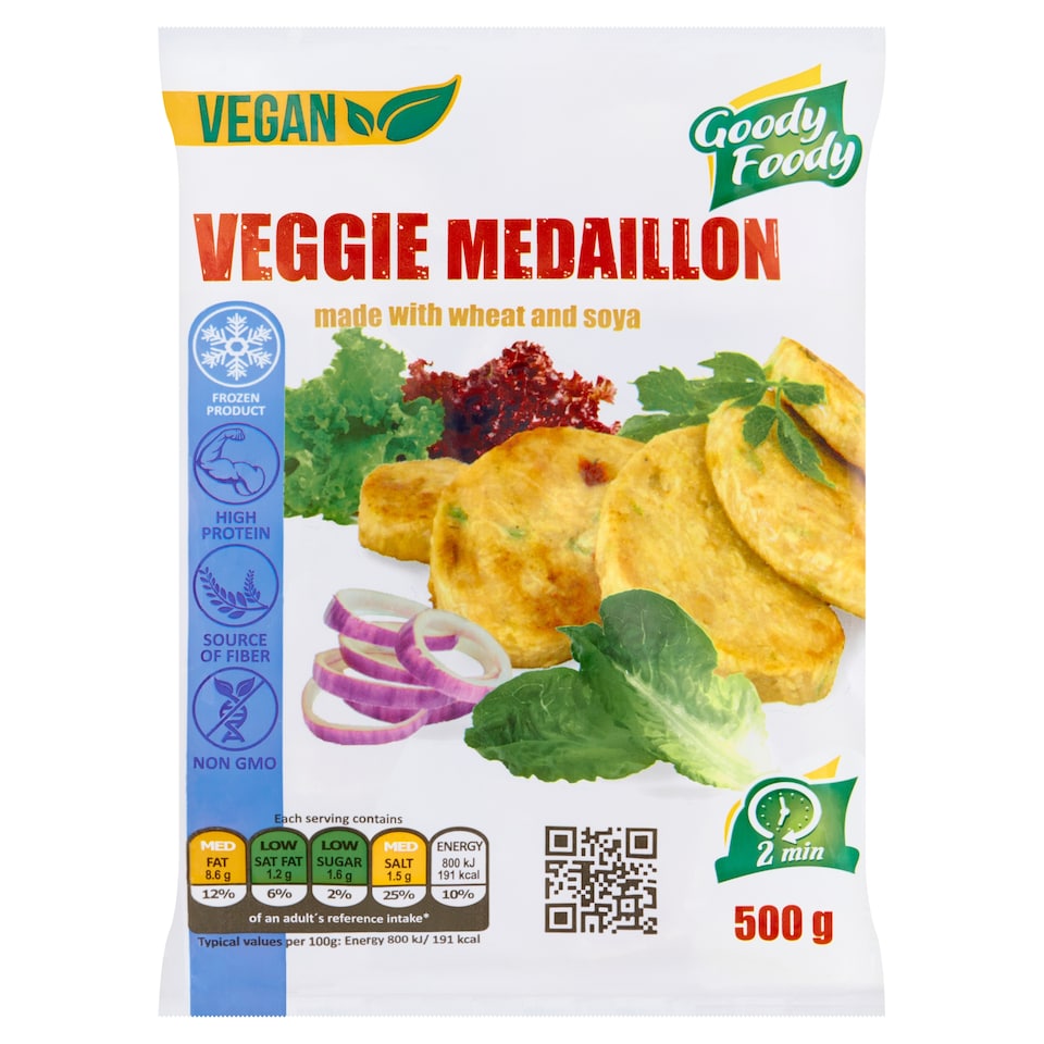 Goody Foody Veggie Medaillon 500g