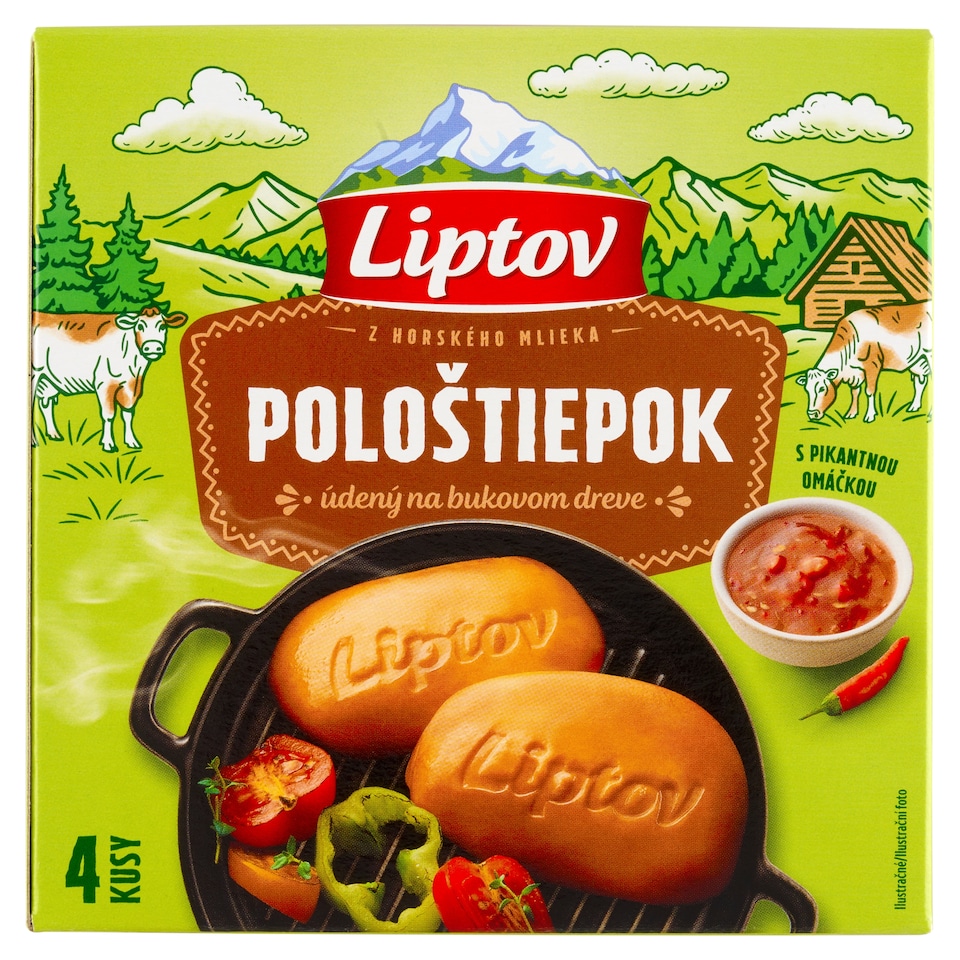 image 1 of Liptov Pološtiepok for Grill with Spicy Sauce 4 pcs 290 g