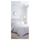 image 2 of West Park White Frill Duvet Cover Set Double