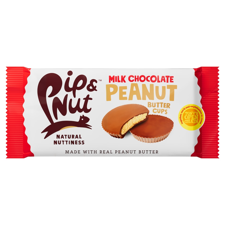 Pip & Nut Milk Chocolate Peanut Butter Cups 31G