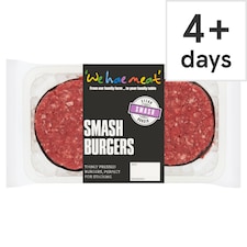 We hae meat Smash Steak Burgers 224g