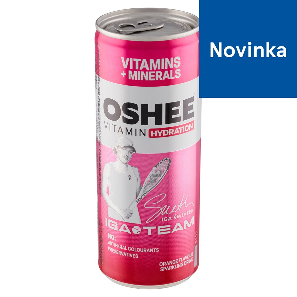 Oshee Non-Alcoholic Carbonated Drink with Orange Flavor 250 ml