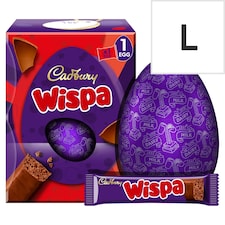 Cadbury Wispa Chocolate Easter Egg 182.5g