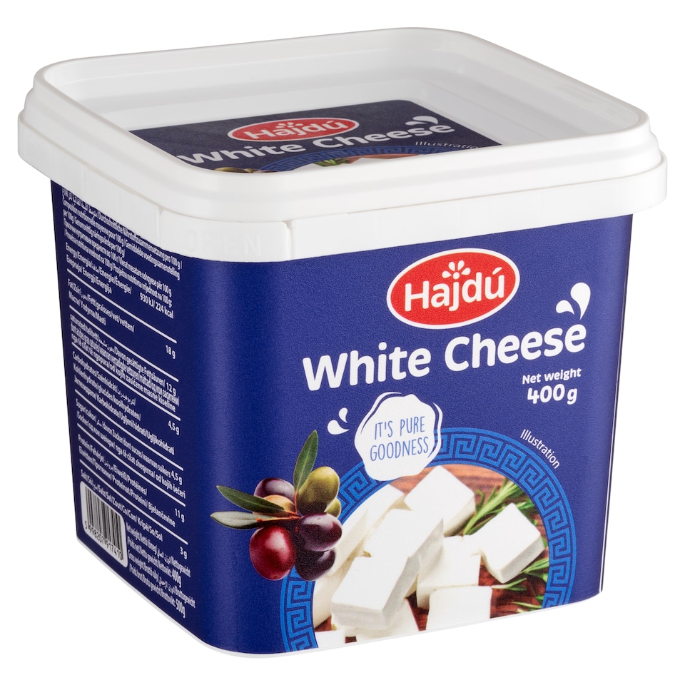 Hajdú krémfehérsajt sólében érlelve 400 g  1. kép