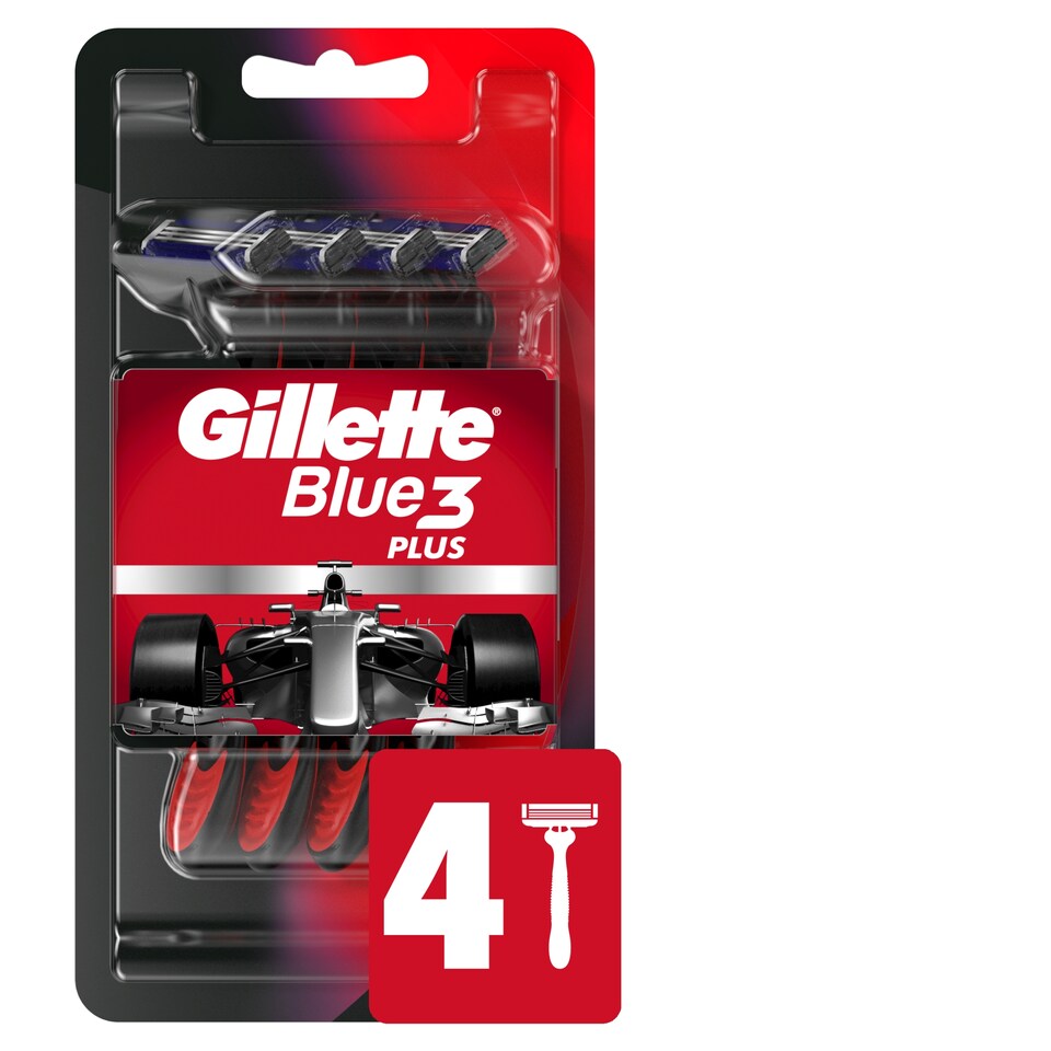 image 1 of Gillette Blue3 Plus Comfort, Jednorazové Holiace Strojčeky Pre Mužov, Balenie Holiacich Strojčekov