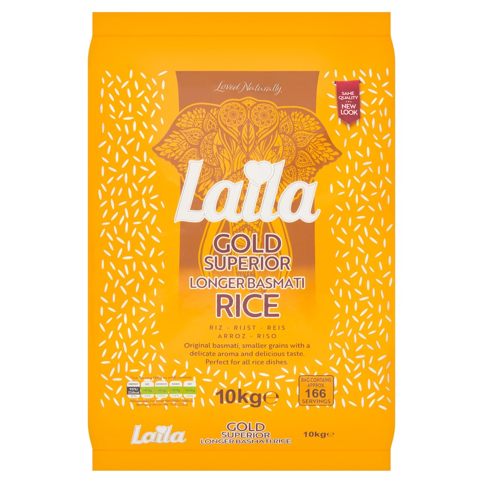 Laila Gold Basmati Rice 10Kg
