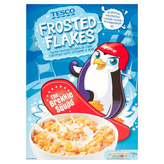 Tesco Frosted Flakes Cereal 750G