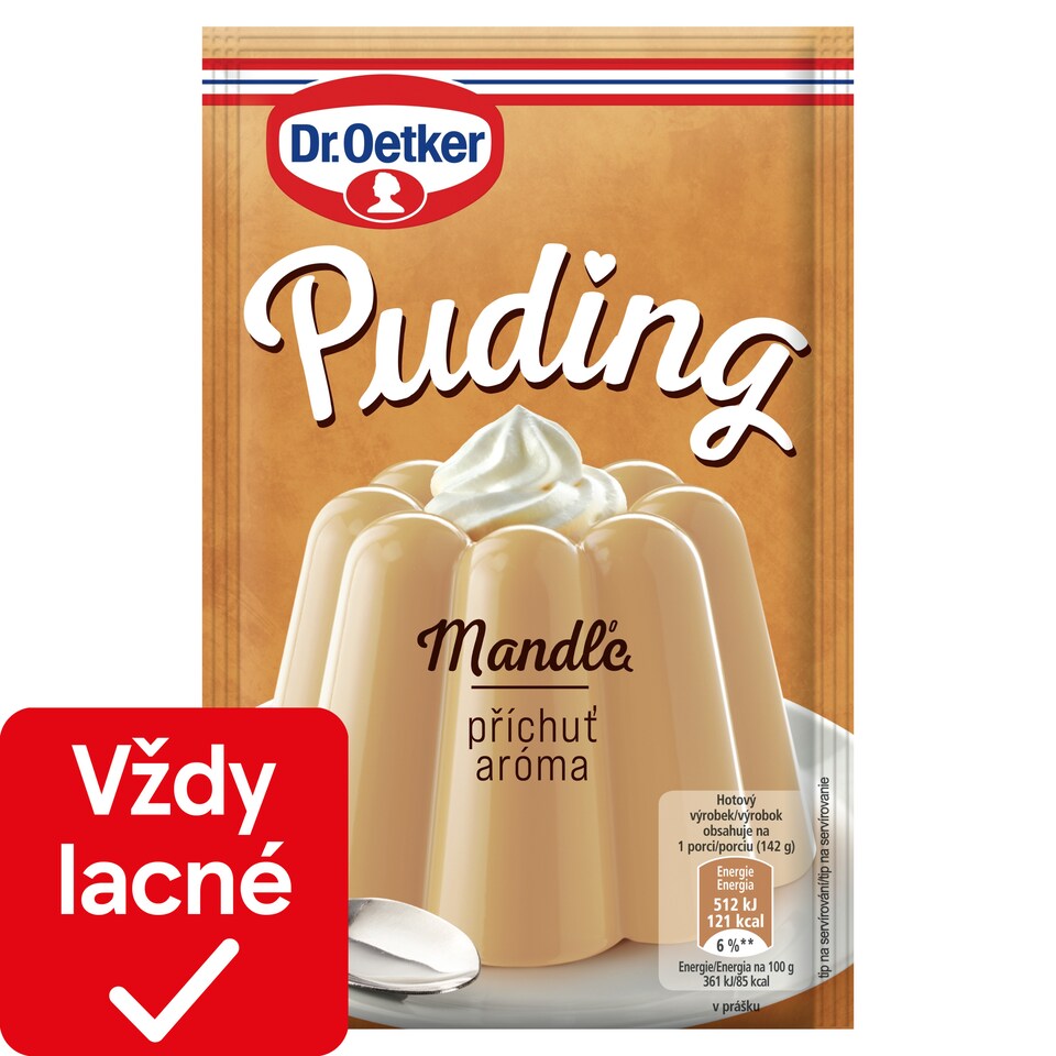 Dr. Oetker Puding mandľa aróma 38 g