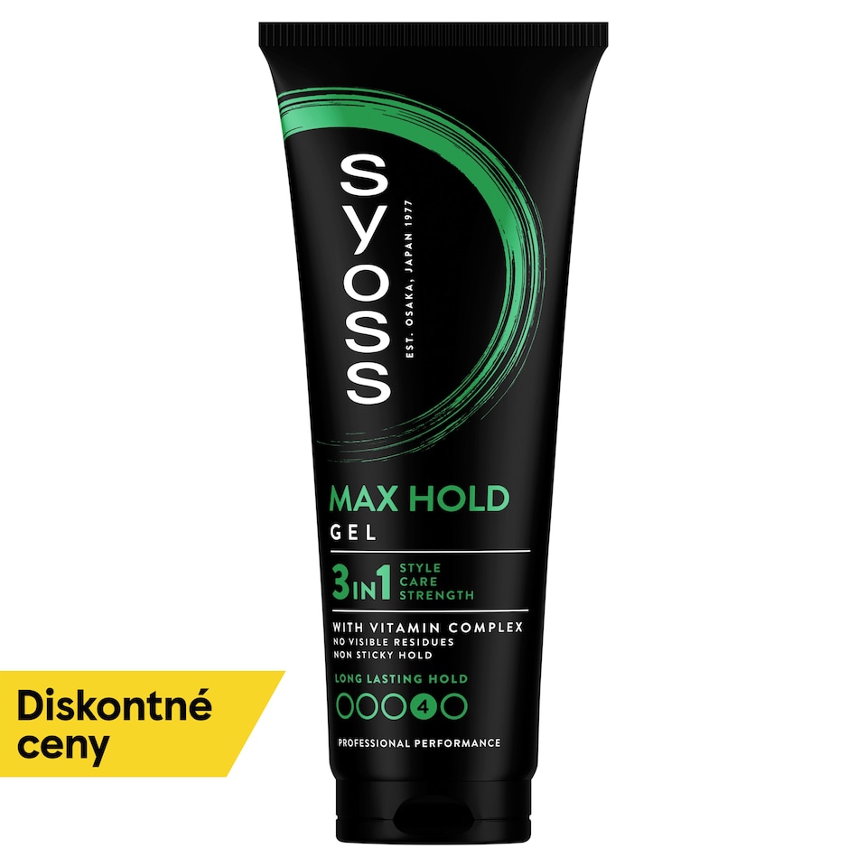 obrázok 1 z Syoss Max Hold 3v1 stylingový gél na vlasy 250 ml