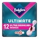 image 1 of Bodyform Ultimate Ultra Regular+ Sanitary Towels Wings 12 pack