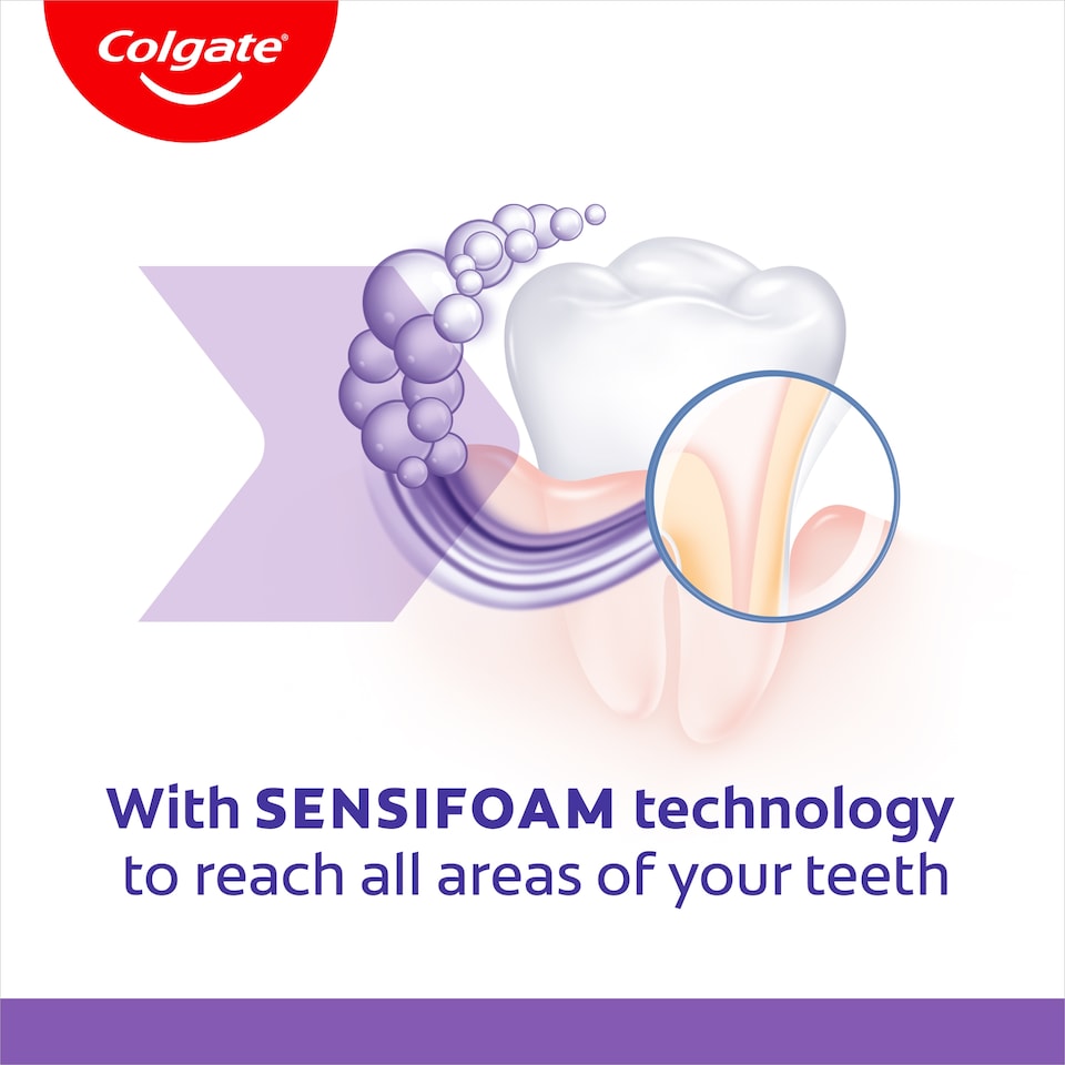 image 1 of Colgate Sensitive Sensifoam Multi Protection Toothpaste 75ml