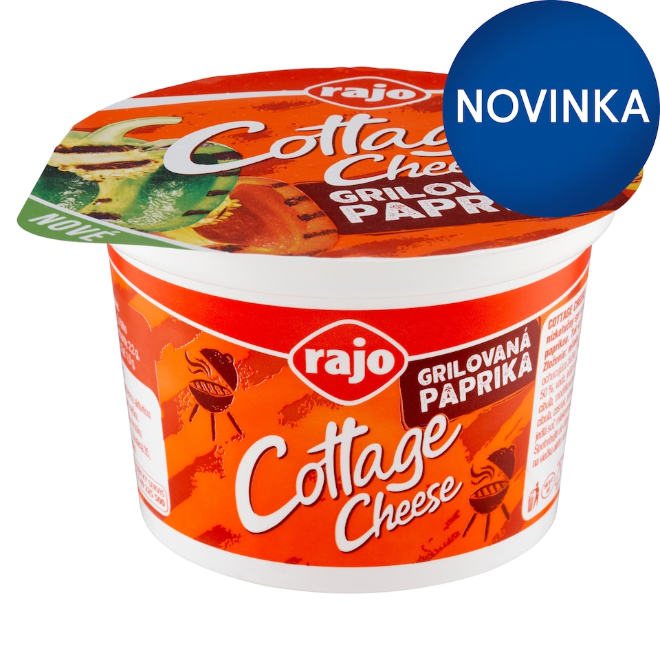 Rajo Cottage Cheese grilovaná paprika 180 g