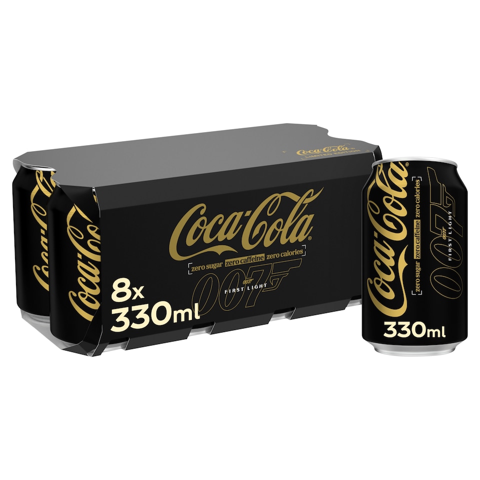 Coca-Cola Zero Sugar Zero Caffeine 8 x 330ml
