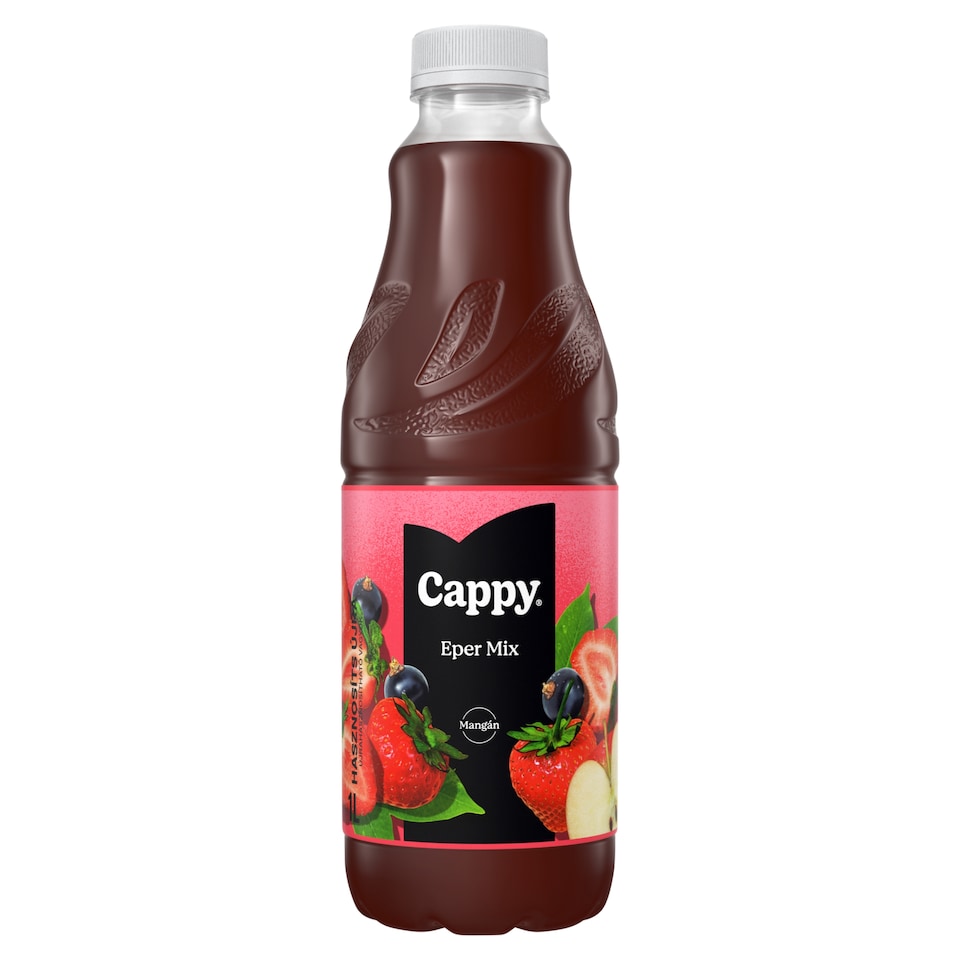 Cappy Eper mix gyümölcsital gyümölcslével és gyümölcspürével cukorral és édesítőszerekkel 1 l