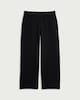 image 4 of F&F Boys Cotton Rich Wide Leg Joggers in Black