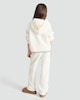 image 3 of F&F Girls 2-Piece Boston Hoodie and Trousers Set in Cream