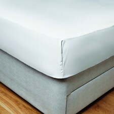 SILENTNIGHT WHITE SUPERSOFT FITTED SHEET DOUBLE