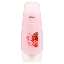 Tesco Extracts Raspberry And Pomegranate Shower Gel 250Ml