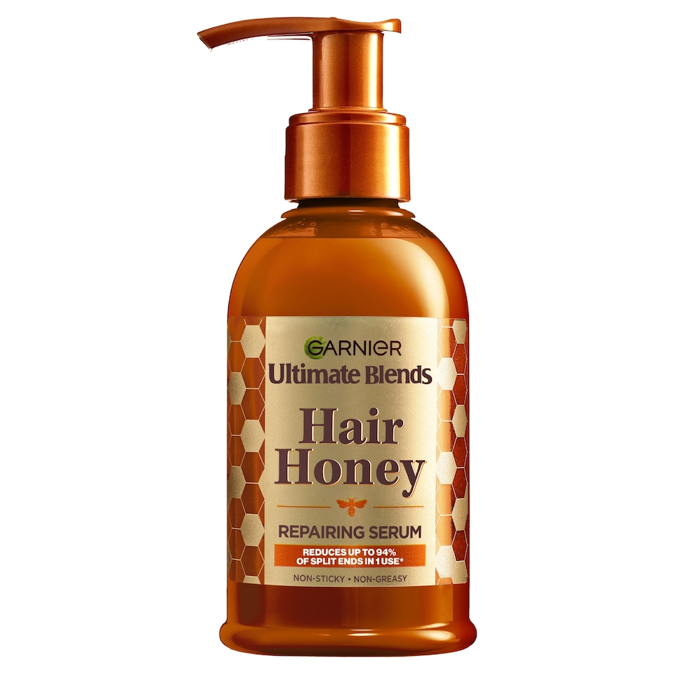 image 1 of Garnier Ultimate Blends Hair Honey Repairing Serum 115ml