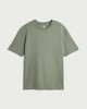 image 4 of F&F Pure Cotton Crew Neck T-Shirt in Green