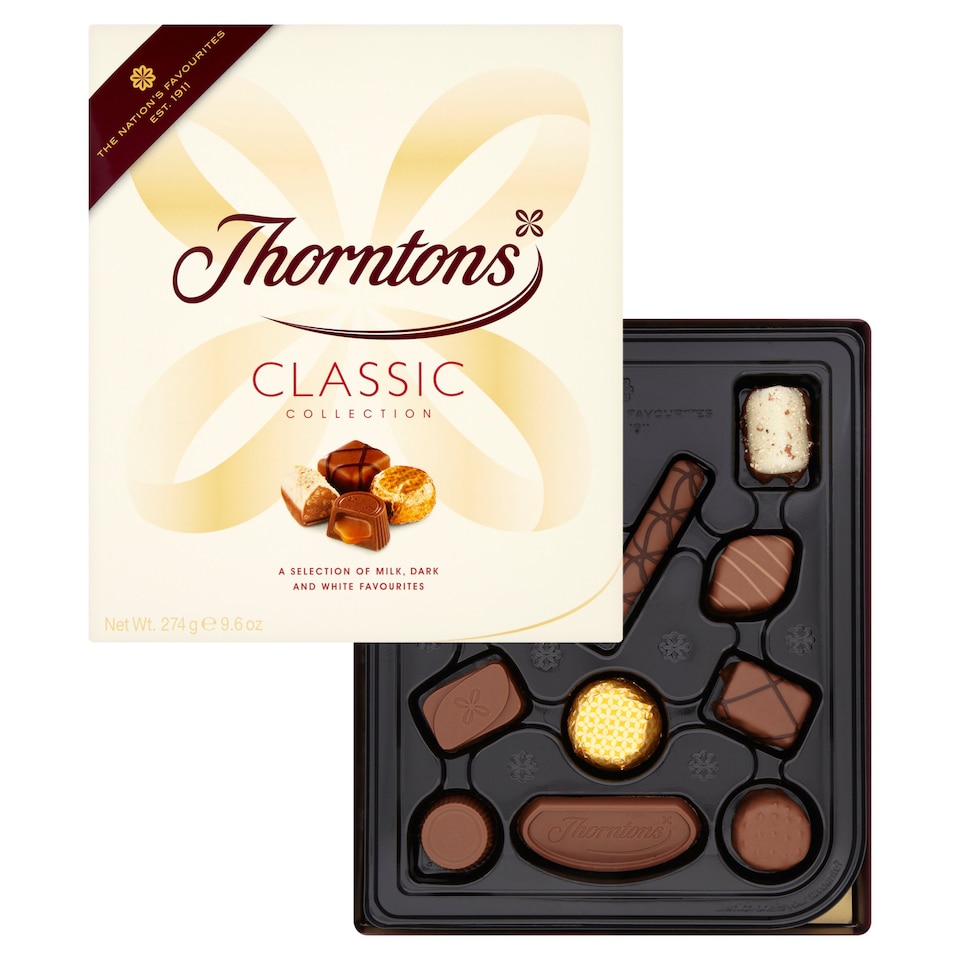image 1 of Thorntons Classics Chocolates Box 274G