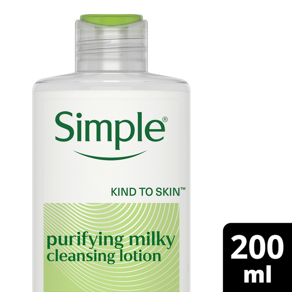 image 1 of Simple Kind To Skin Purifying Cleansing Lotion 200Ml