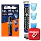 Gillette 4az1-ben Precíziós Testszőrzet- és Szakálltrimmelő, Borotva és Kontúrformázó  1. kép