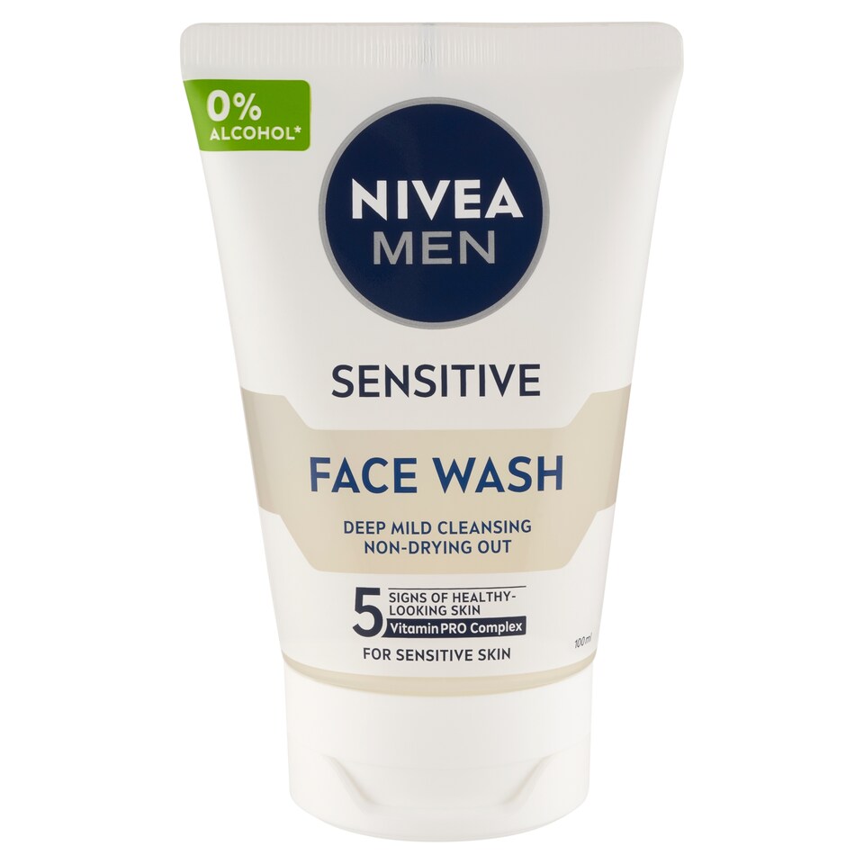 NIVEA MEN Sensitive Facial Cleansing Gel 100 ml