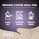 image 5 of Lavazza Espresso Barista Intenso Ground Coffee 2x250g 