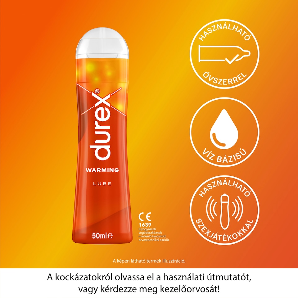 Durex Warming síkosító 50 ml  1. kép
