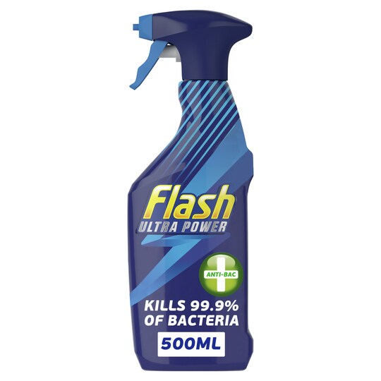 image 1 of Flash Ultra Antibacterial Spray 500Ml