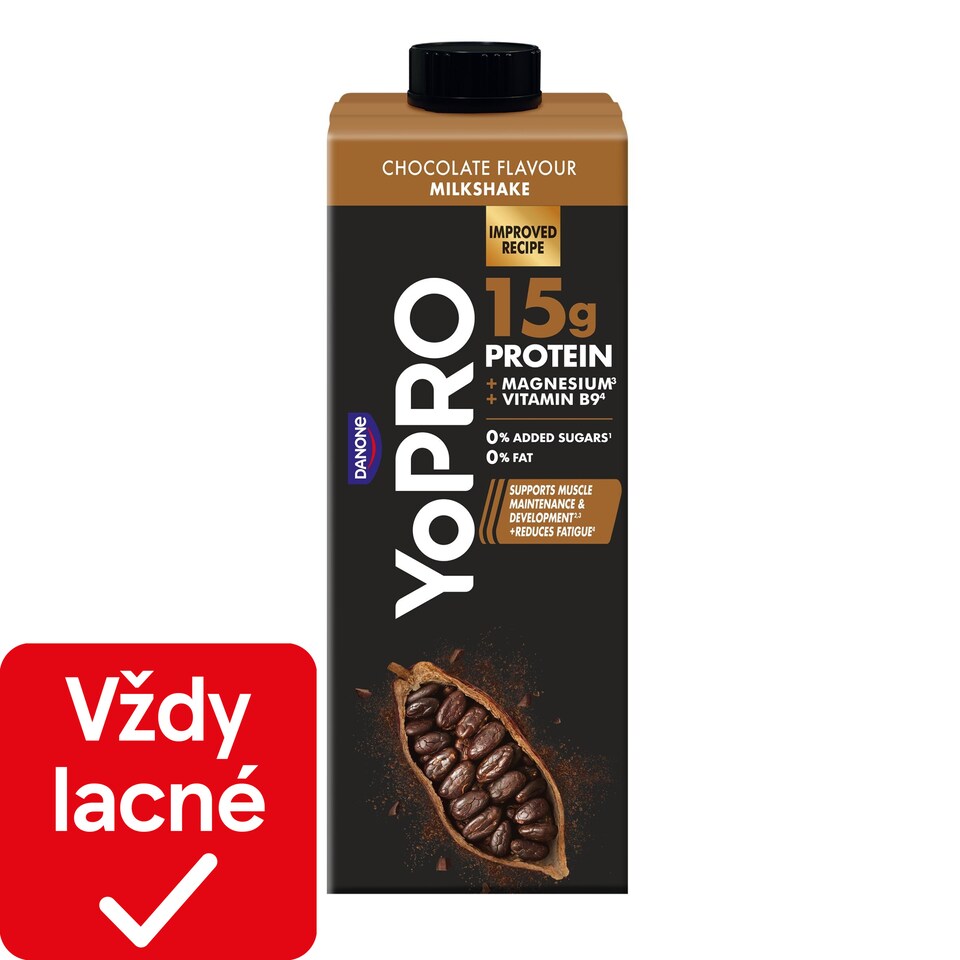 obrázok 1 z YoPRO Protein mliečny nápoj s čokoládovou príchuťou 250ml