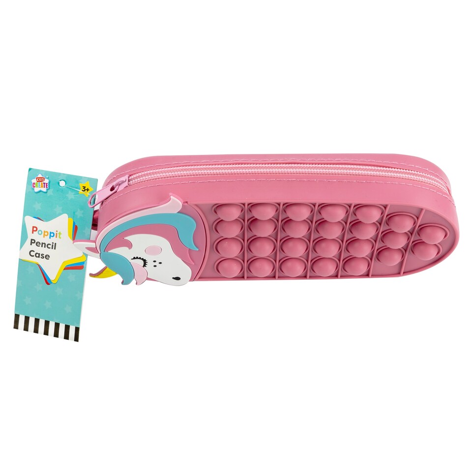 image 1 of Kids Create Poppit Pencil Case - Assorted