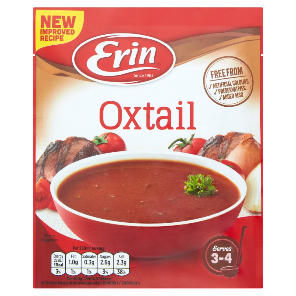 Erin Traditional Oxtail Soup 57G