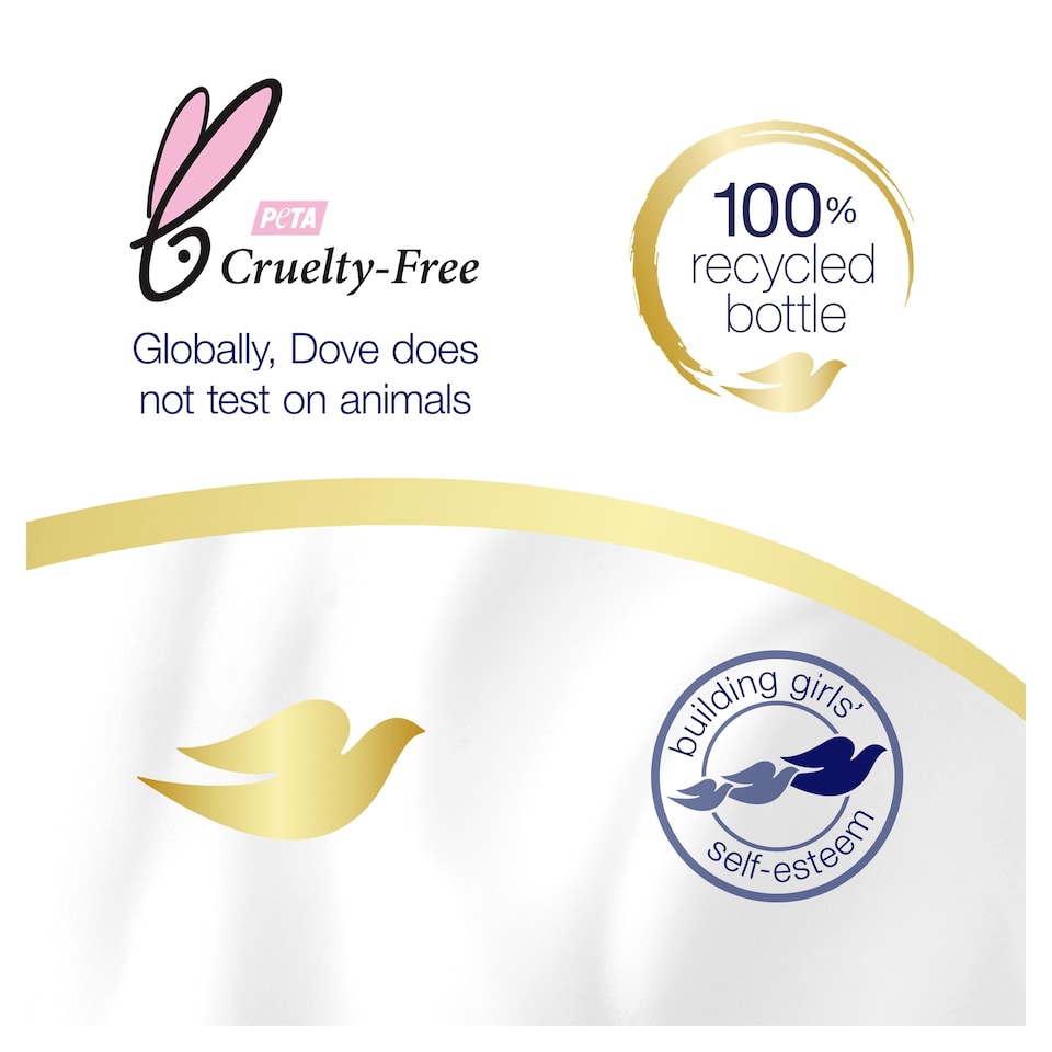image 1 of Dove Caring Bath Shea Butter & Vanilla Bath Soak Bubble Bath 450ml