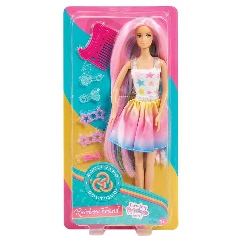 image 1 of Addo Boulevard Boutique Rainbow Friend Doll