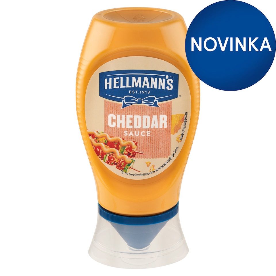 image 1 of Hellmann's Omáčka so syrom čedar 250 ml